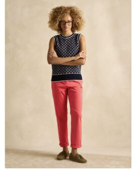 JOULES CHINO RED TROUSERS