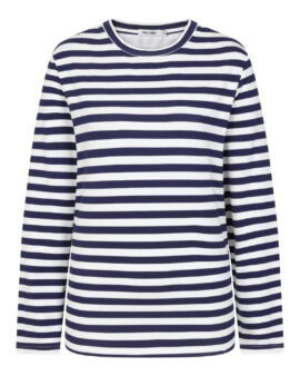 ALICE COLLINS APRIL TOP-RICH NAVY AND WHITE