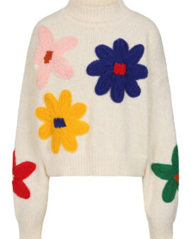 ALICE COLLINS ABBIE PULLOVER- WINTER WHITE