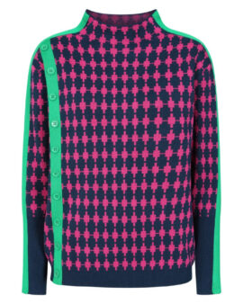 ALICE COLLINS ISLA PULLOVER - RICH NAVY
