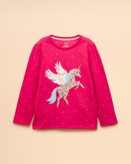 JOULES AVA PEGASUS LONG SLEEVE TOP