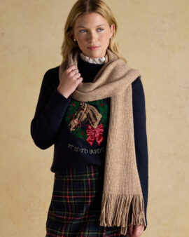 JOULES ROSA OAT SCARF