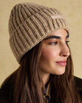 JOULES ROSA OAT BEANIE HAT