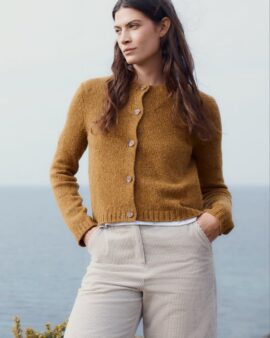 SEASALT DAWSON PICK CARDIGAN MADE WITH MERINO  - MARSHLAND