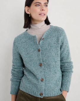SEASALT DAWSON PICK CARDIGAN - LICHEN
