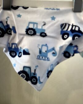 BABYMAC ORGANIC COTTON TRACTOR BIB