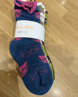 ALICE COLLINS PK5 CAT SOCKS