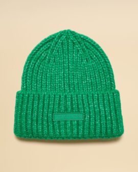JOULES ROSA GREEN BEANIE HAT