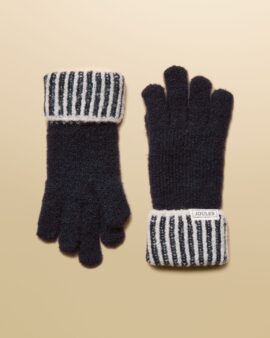 JOULES WANDERER NAVY GLOVES