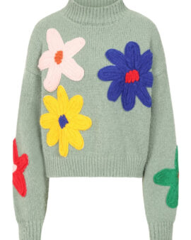 ALICE COLLINS ABBIE PULLOVER - KHAKI