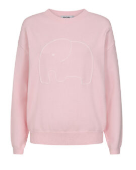 ALICE COLLINS ELEPHANT PULLOVER -CHALK PINK