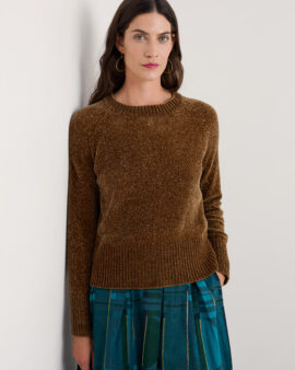 SEASALT SYCAMORE CREW NECK JUMPER - OAK