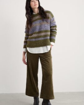 SEASALT PAINTER STRIPED JUMPER- CARVANNEL LAUREL MIX