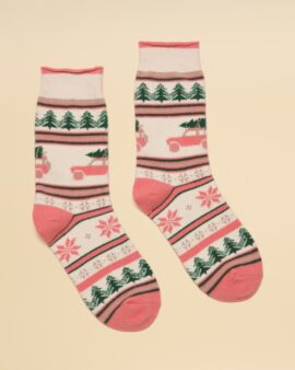JOULES WILLOW 4X4 WOMANS FAIR ISLE SOCKS