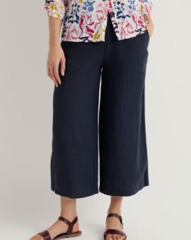 SEASALT MERRIVALE LINEN CULOTTES -MARITIME
