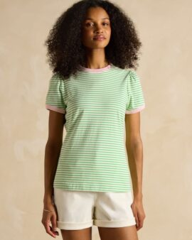 JOULES ERIN GREEN SHORT SLEEVE JERSEY T-SHIRT