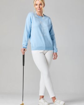 ALICE COLLINS SKY LADY GOLFER PULLOVER