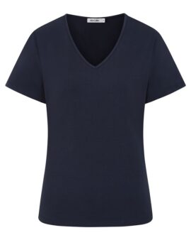 ALICE COLLINS PERFECT PLAIN T-SHIRT - RICH NAVY