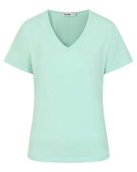 ALICE COLLINS PERFECT PLAIN T-SHIRT - SEA FOAM