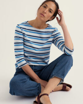 SEASALT SAILOR TOP - TRI MINI CORNISH BLUE FOG