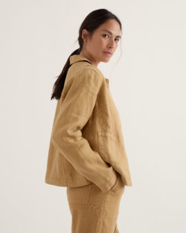 SEASALT ARAME JACKET- DARK SIENNA