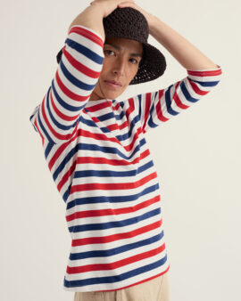 SEASALT SAILOR TOP - DIET SCALLION BRICK