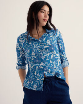 SEASALT LARISSA SHIRT - WINDING MEADOW SAILBOATS