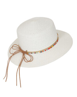 ALICE COLLINS KAY SUN HAT - WHITE