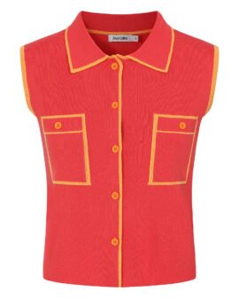 ALICE COLLINS AMELIA WAISTCOAT FIESTA / SUNFLOWER