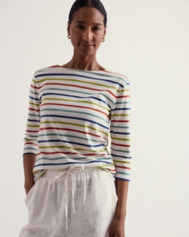 SEASALT SAILOR TOP - QUAD BRETON AVOCADO