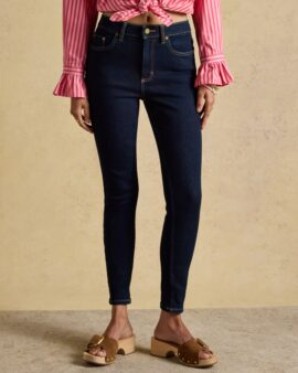 JOULES DENIM DARK WASH SKINNY FIT SLIM RISE JEANS