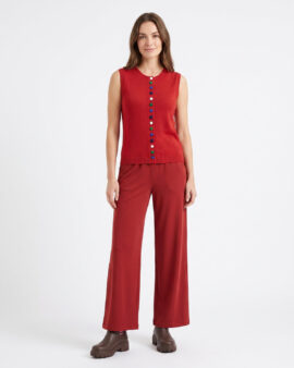 ALICE COLLINS CINDY RUBY WAISTCOAT