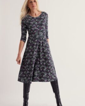 SEASALT APRIL JERSEY DRESS - SPECKLED DITSY MIX