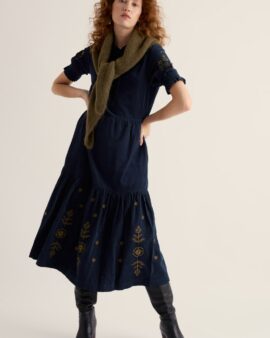 SEASALT FEATHER STAR TIERED DRESS - GUILDED FLOWERS MARITIME