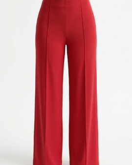 ALICE COLLINS BRONTE MODAL TROUSERS - RUBY